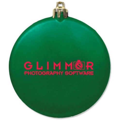 Round Flat Ornament
