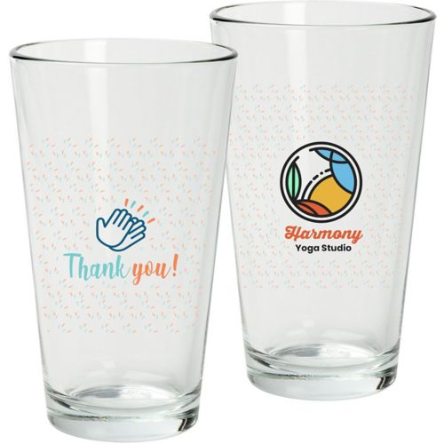 Full Color Wrap Pint Glass 16 oz