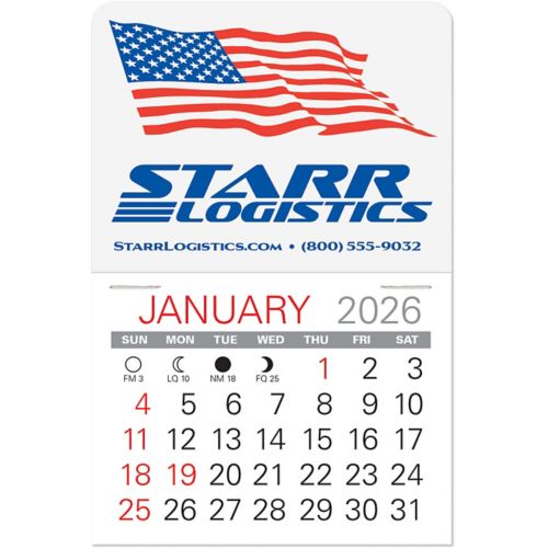 Patriotic Value Stick Calendar