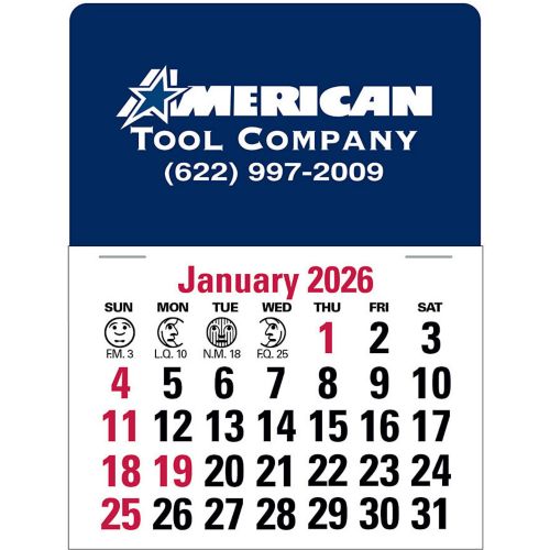 Press-N-Stick Die-Cut Calendars