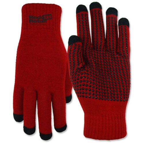 Embroidered Touch Screen Texting Gloves