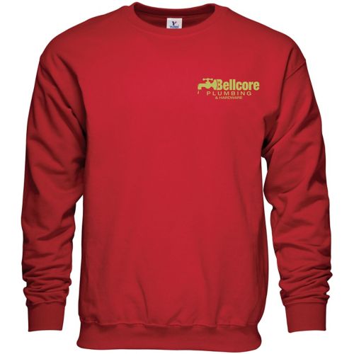 Screen Printed 50/50 Crewneck Sweatshirt