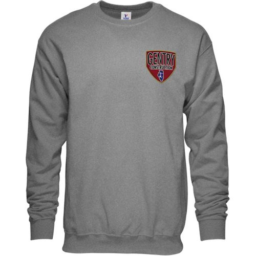 Embroidered 50/50 Crewneck Sweatshirt