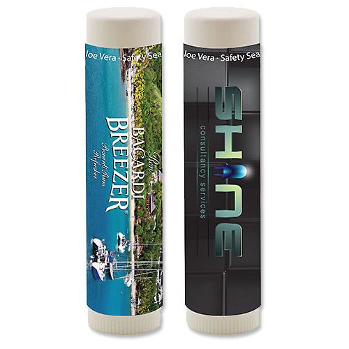 Natural Lip Balm Full Color Label