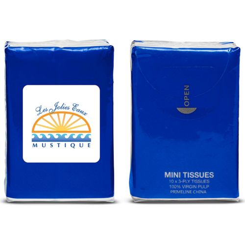 Full Color Mini Tissue Pack
