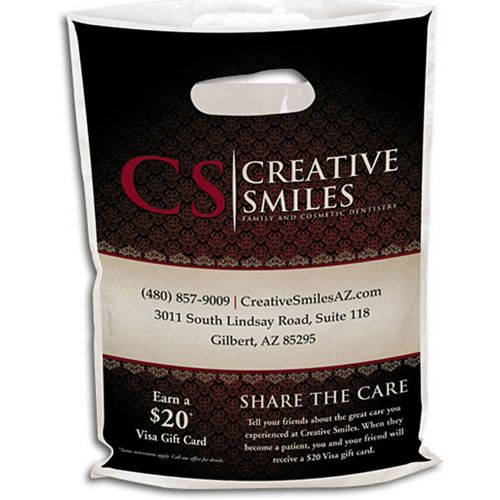 Full Color 2 Mil Plastic Supply Bag 6" x 9"