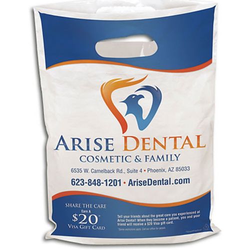 Full Color 2 Mil Plastic Supply Bag 7.5" x 9"