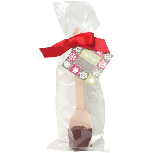 Hot Cocoa On A Spoon With Full Color Card