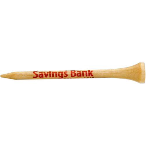 Wood Golf Tees 3 1/4 Inch Shaft