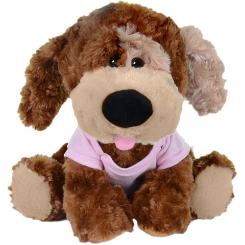 Chelsea Plush Dog With T-Shirt