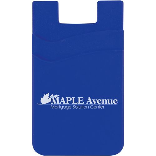 Dual Pocket Silicone Phone Wallet