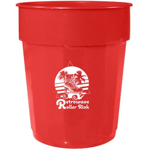 Recycled Fluted Stadium Cup 16 oz