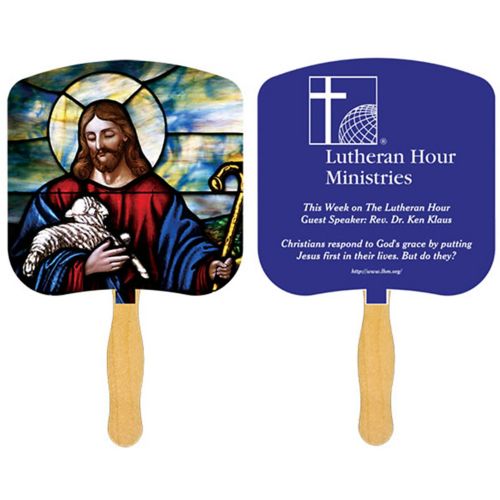 Jesus The Good Shepherd Fan