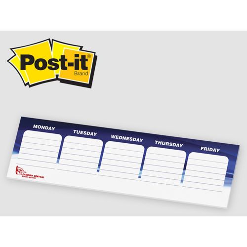 Post-it® Organizational Notes 3 x 10 -25 Sheet Pad