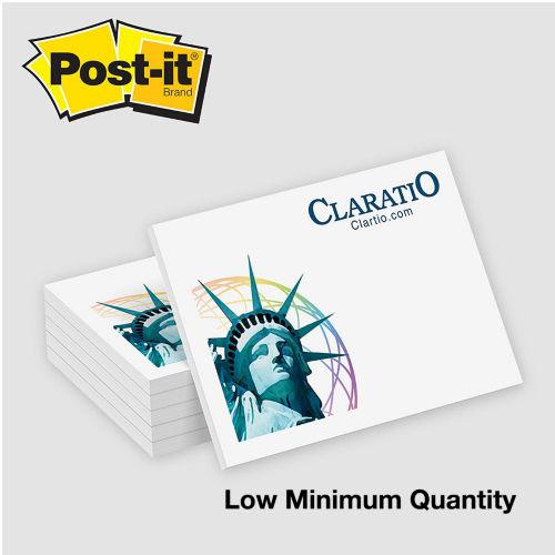 Full Color Post-it® Notes 3 x 4 - 50 Sheet Pad