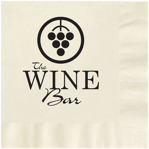 Beverage Napkin Hot Stamp -Coined