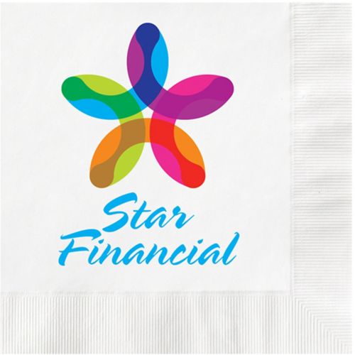 Full Color Luncheon Napkin-Coined