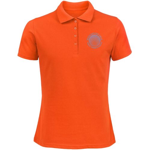 Embroidered Ladies 50/50 Polo Shirt