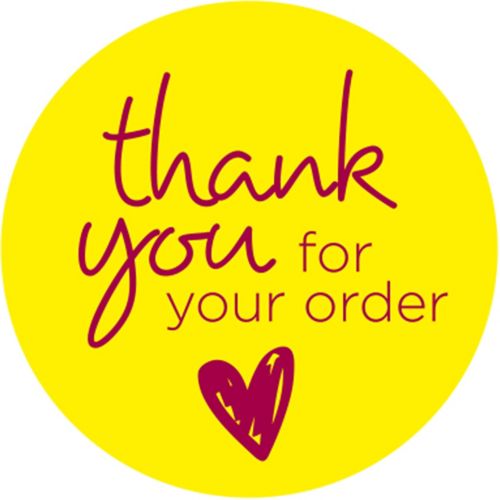 Thank You For Your Order