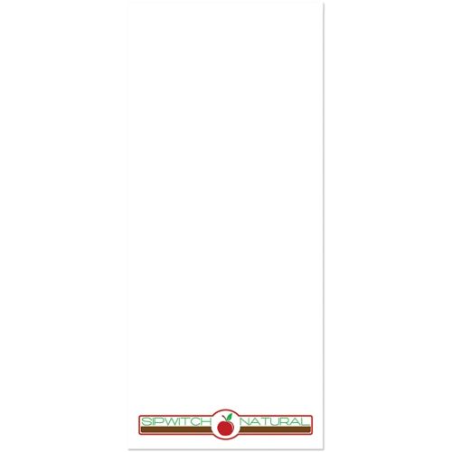 Full Color Itsa® Memo 3.5" x 8" 25 Sheet Pad