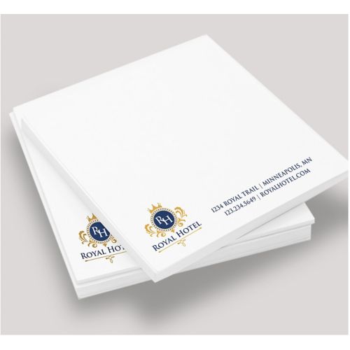 Full Color Itsa® Memo 5" x 5" 10 Sheet Pad
