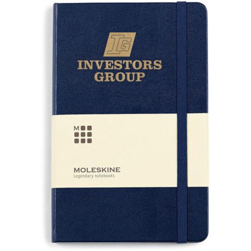 Moleskine® Hard Cover Ruled Medium Notebook