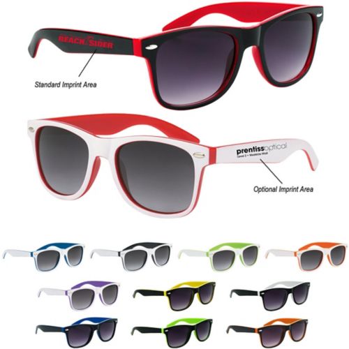 Two Tone Malibu Sunglasses