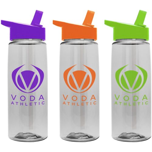 Tritan Flair Bottle With Flip Straw Lid 26 oz