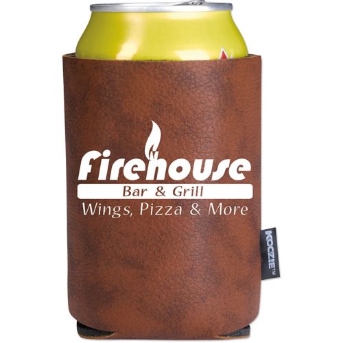 Koozie® Leather Look Can Cooler