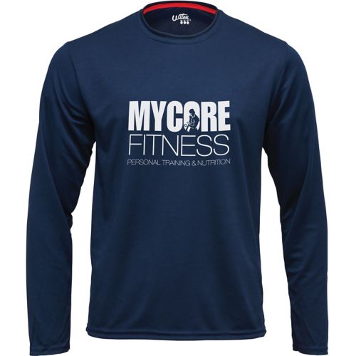 Screen Printed Long Sleeve Performance T-Shirt