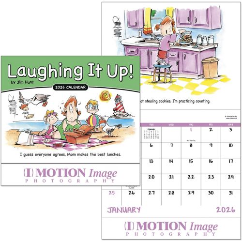 Laughing It Up! Stapled Wall Calendar