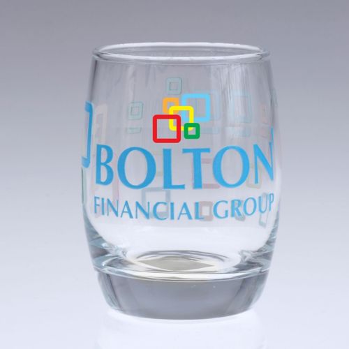 Full Color Whisky Glass 6 oz