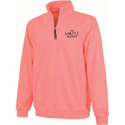 Crosswind Quarter Zip Sweatshirt Embroidered