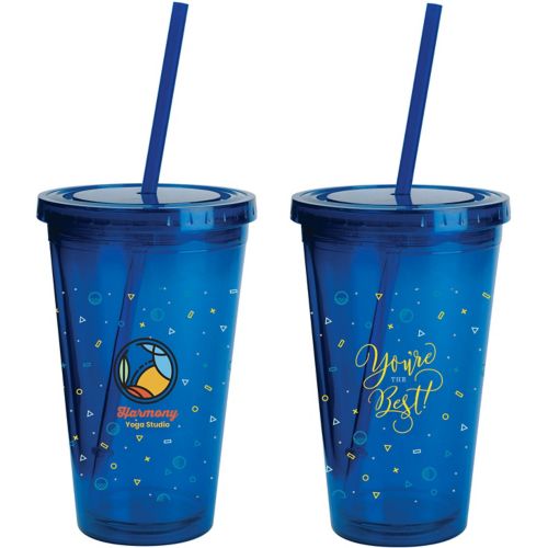 Full Color Wrap Sunsplash Color Tumbler 16 oz