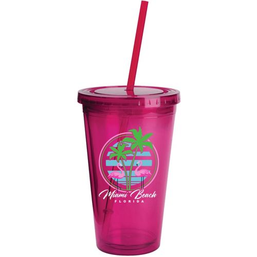 Full Color Wrap Sunsplash Color Tumbler 16 oz