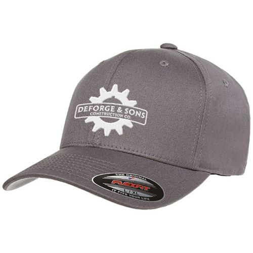 Embroidered Flexfit® Adult Value Cotton Twill Cap