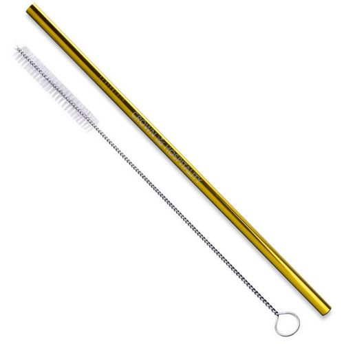 Gold/Copper Stainless Steel Straws With Tips