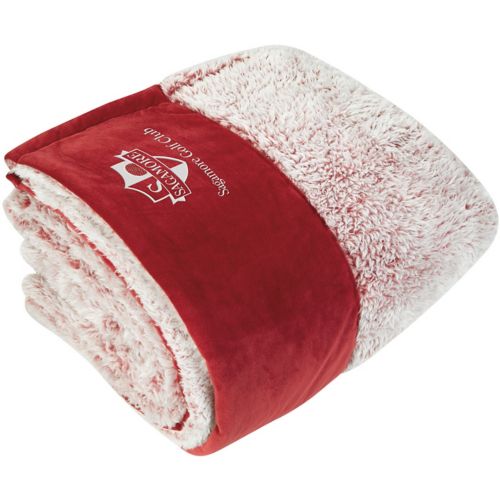 Super Soft Plush Blanket Embroidered