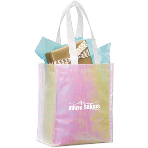 Iridescent Non Woven Gift Tote