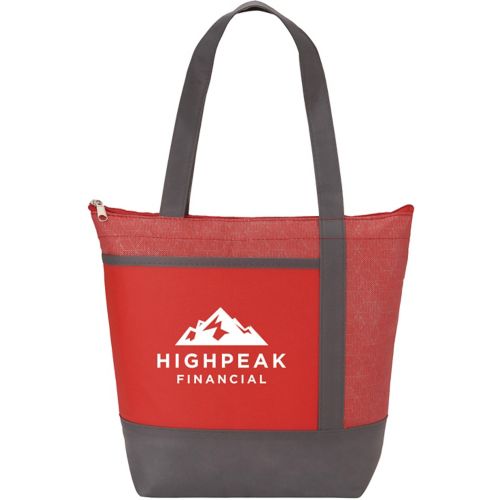 Chrome Non-Woven 9 Can Lunch Cooler