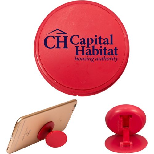 Pull-Topper Mobile Holder, Stand And Cord Winder