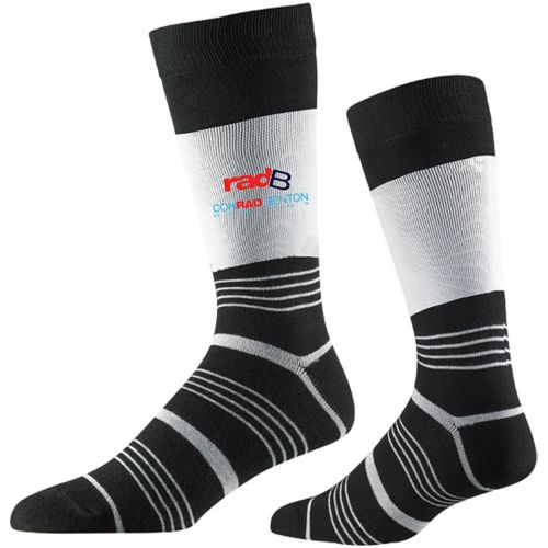 Full Color Strideline Business Crew Length Socks