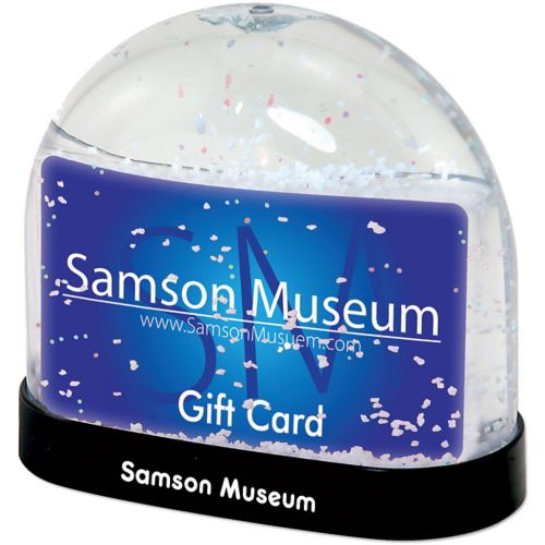 Gift Card Snow Globe