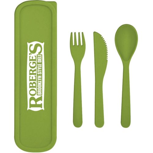 On The Go Wheat Utensil Set