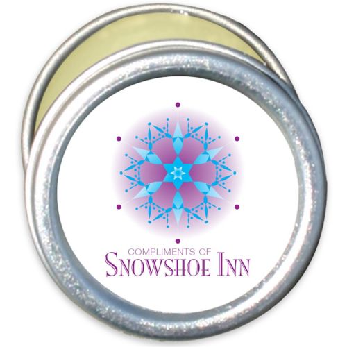 All Natural Lip Balm Tin With Full Color Label