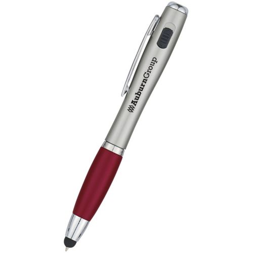 Trio Pen With LED Light And Stylus