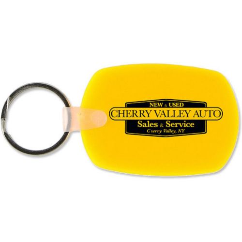 Oval Soft Keytag