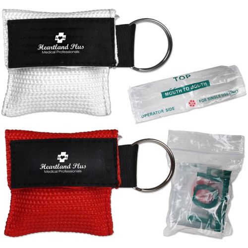 Disposable C.P.R. Mask In Pouch