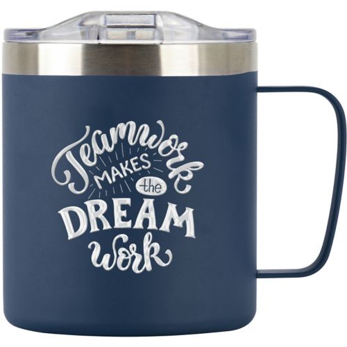 Cafe-To-Go Stainless Steel Coffee Mug 12 oz