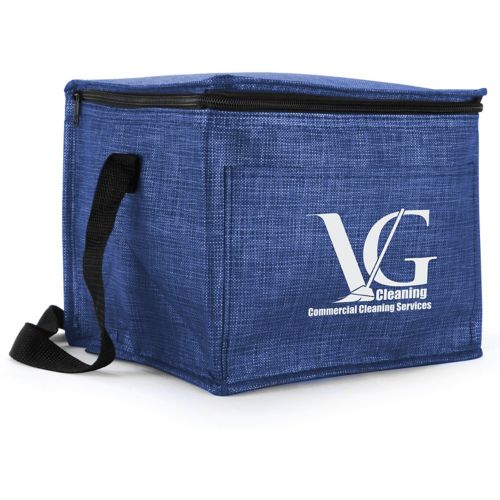Silver-Tone Cooler Bag